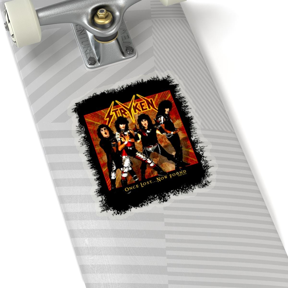 Stryken - Once Lost Now Found Die Cut Stickers