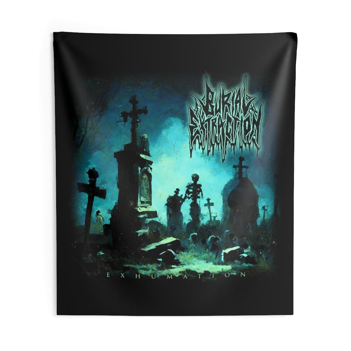 Burial Extraction - Exhumation Indoor Wall Tapestries