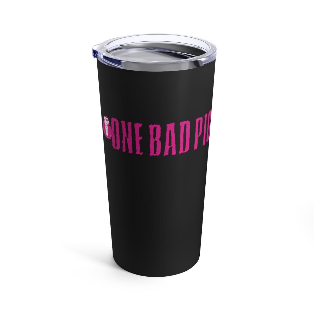 One Bad Pig Smash Logo 20oz Stainless Steel Tumbler