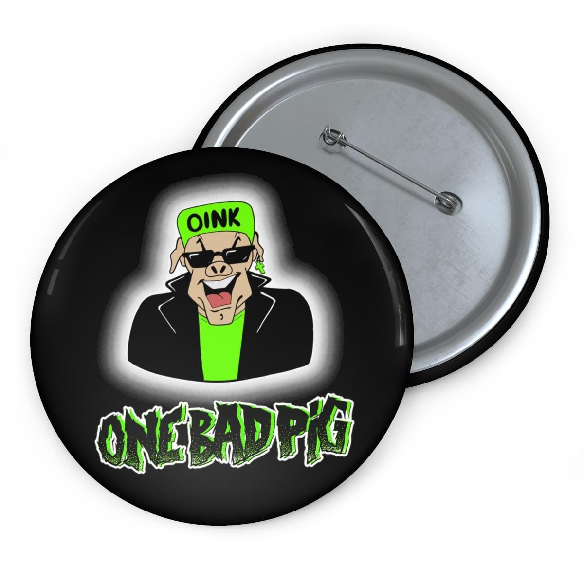 One Bad Pig - Oink Pin Buttons