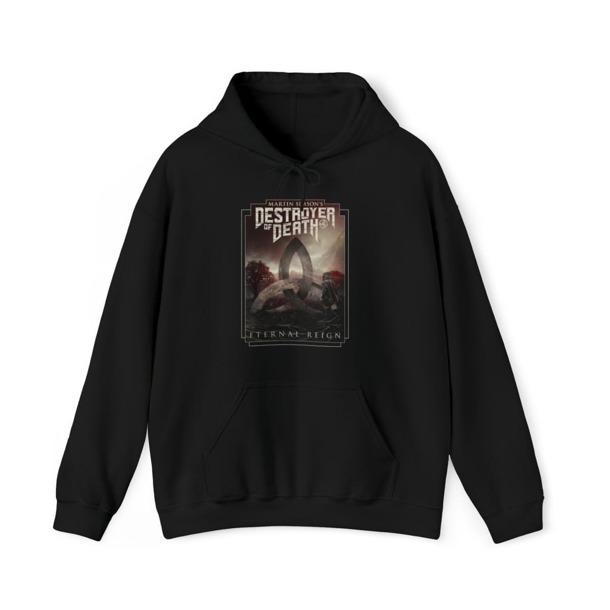 Martin Simson's Destroyer Of Death - Eternal Reign II Pullover Hooded Sweatshirt