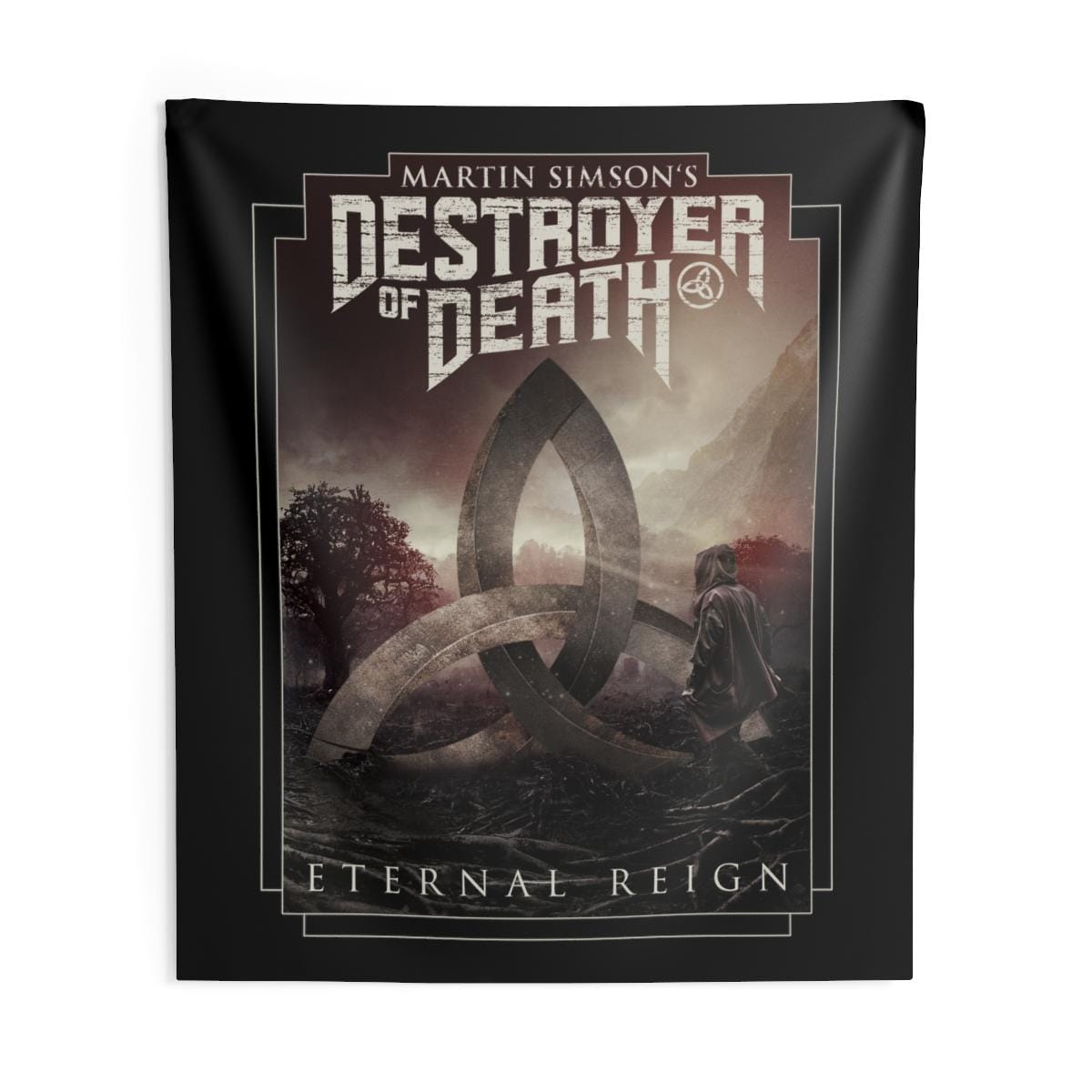 Martin Simson's Destroyer Of Death - Eternal Reign II Indoor Wall Tapestries