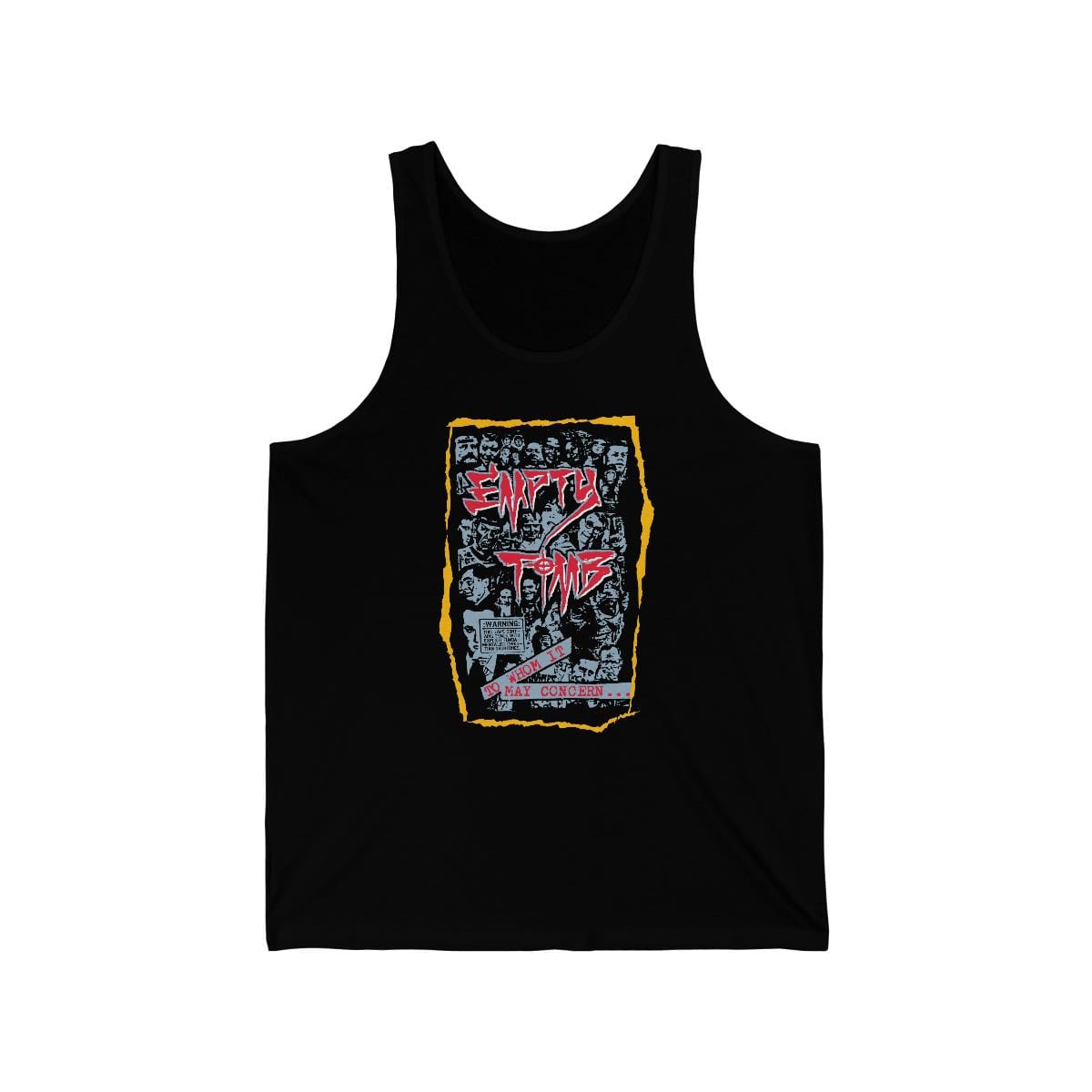 Empty Tomb - To Whom Unisex Jersey Tank Top