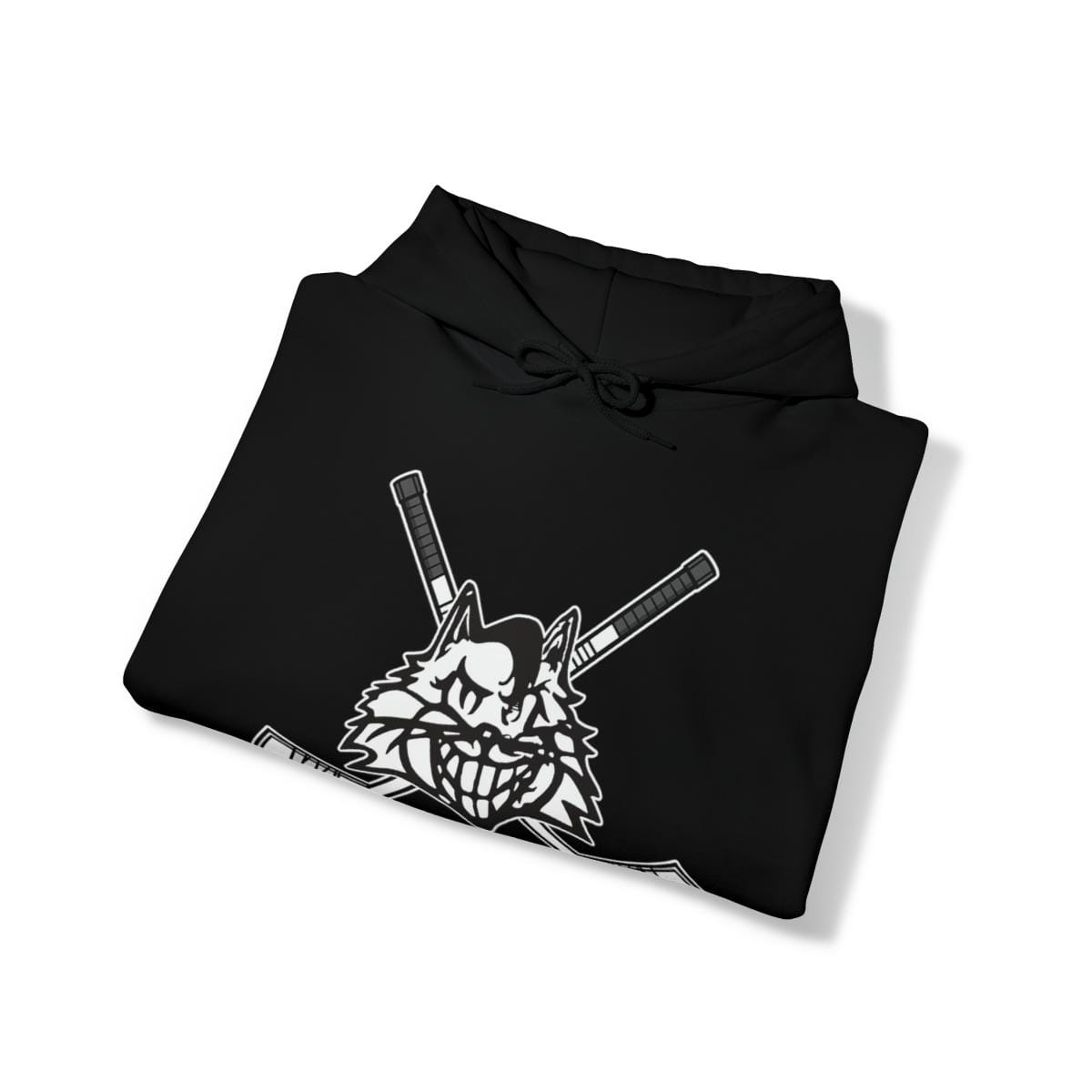Slamcat - Cross Sticks Pullover Hooded Sweatshirt - Image 4