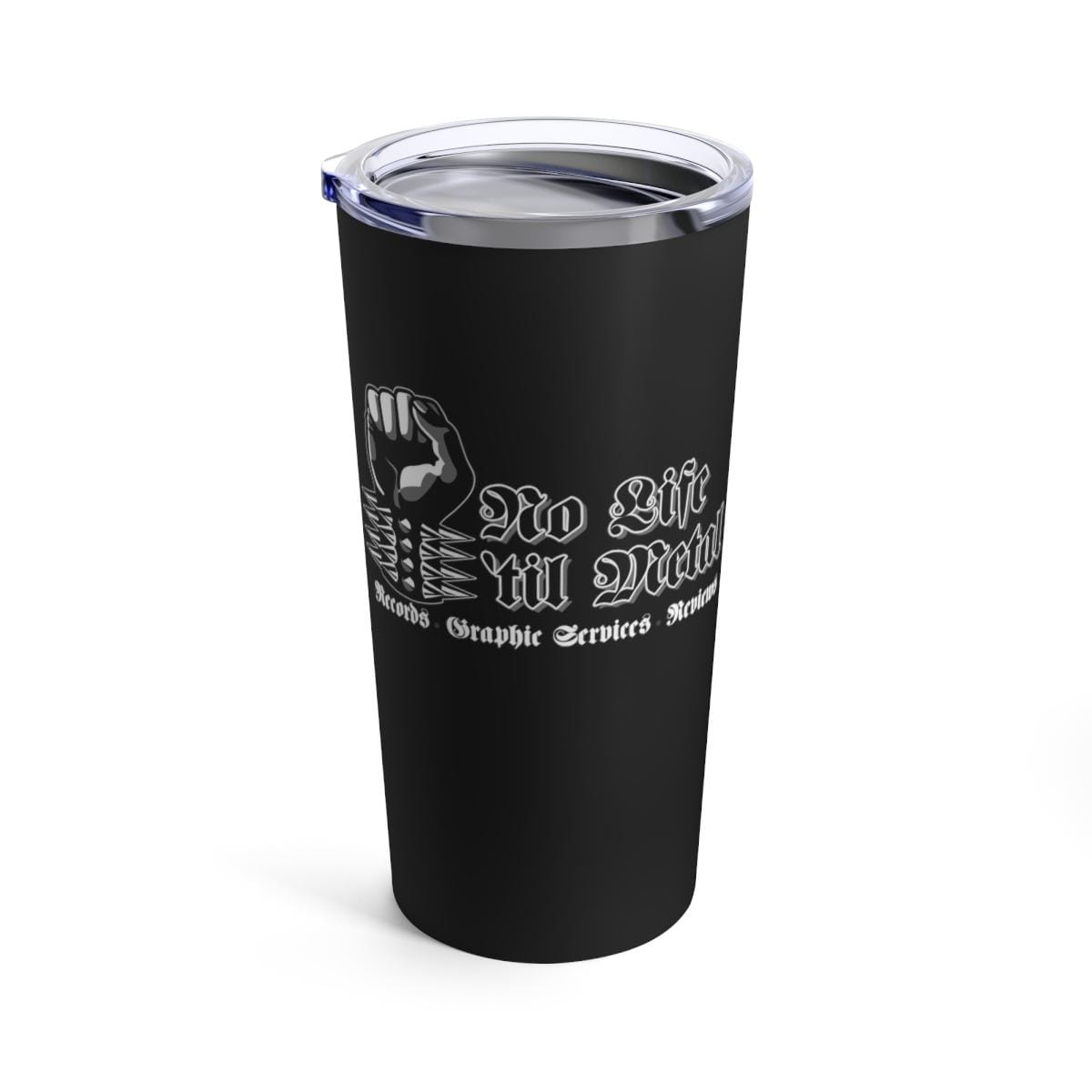 No Life Til Metal Logo 20oz Stainless Steel Tumbler