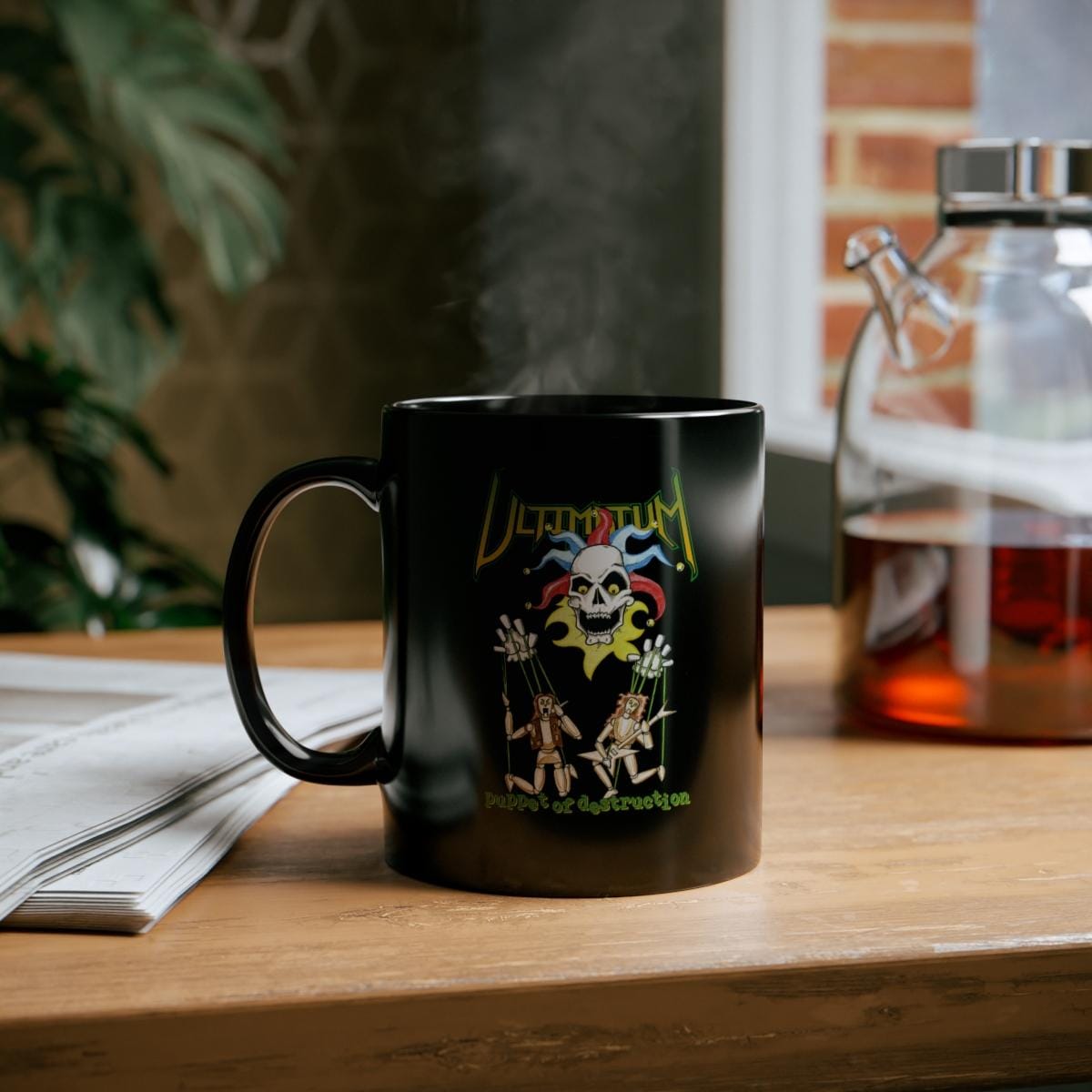 Ultimatum - Puppet of Destruction Black mug 11oz