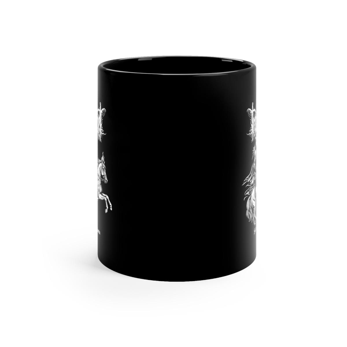 Trebuchet SDG - Soli Deo Gloria Rider 11oz Black mug