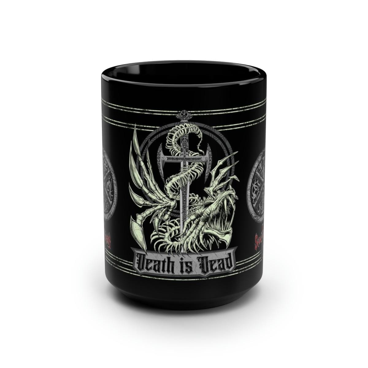 Sanctuary International - Death Is Dead Wraparound 15oz Black Mug