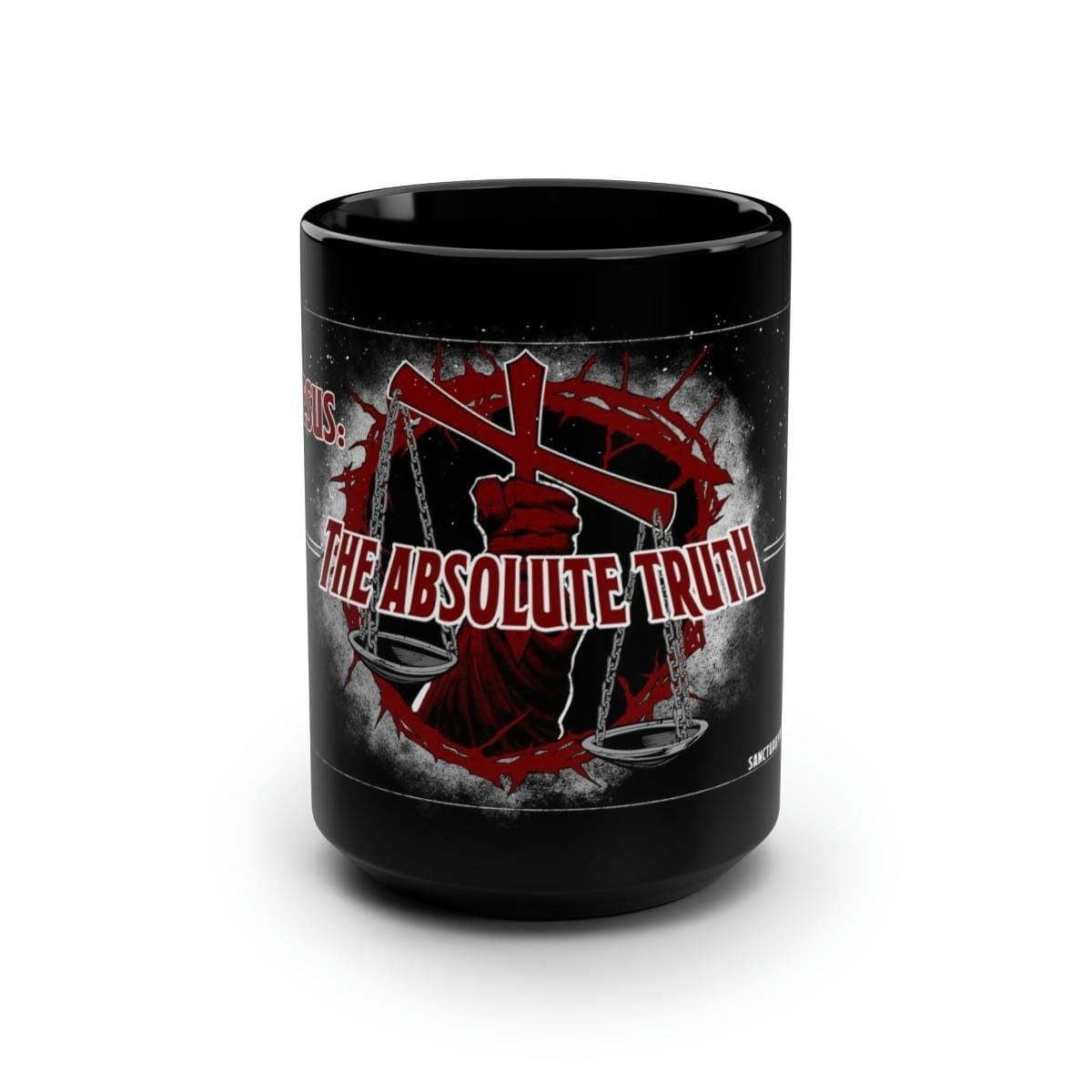Sanctuary International - Jesus The Absolute Truth 15oz Black Mug