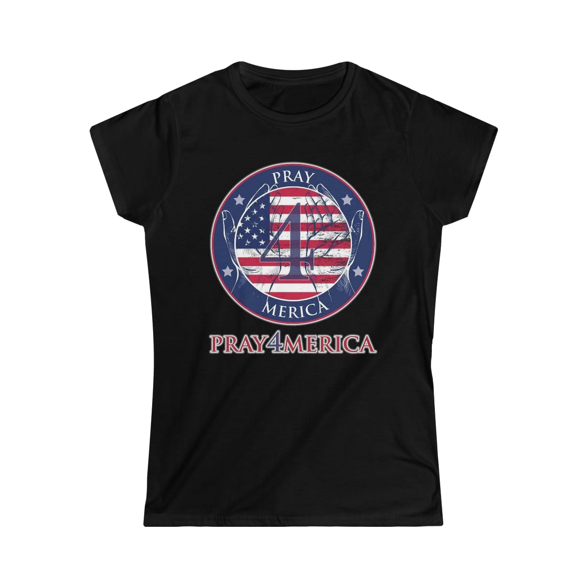 Pray4Merica Women's Short Sleeve Tshirt