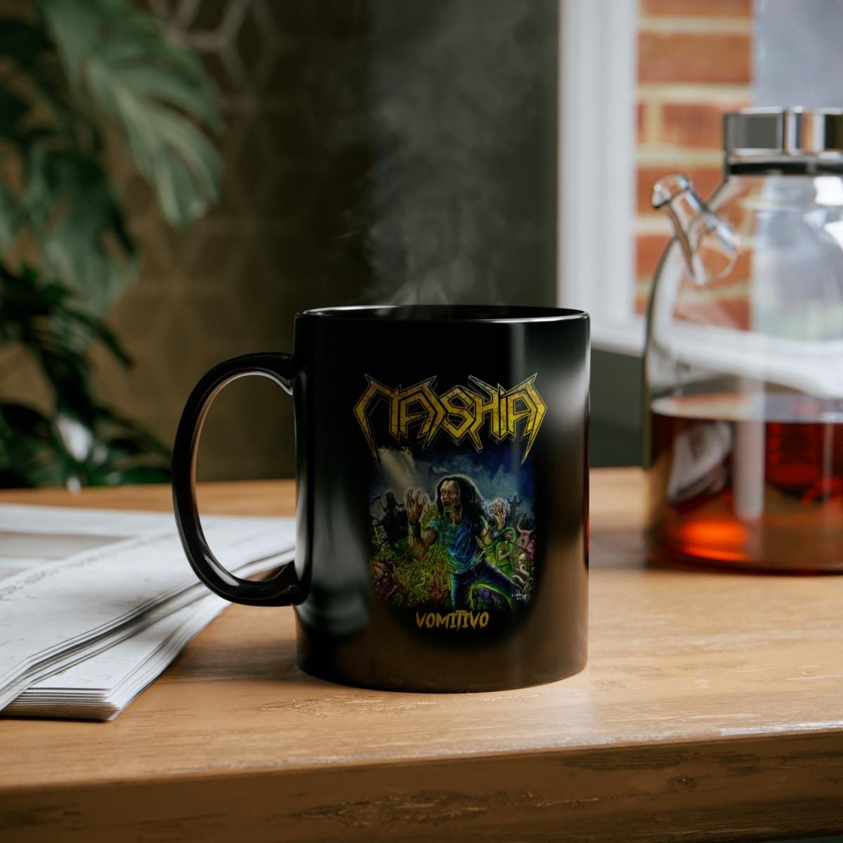 Mashiaj - Vomitivo 11oz Black mug