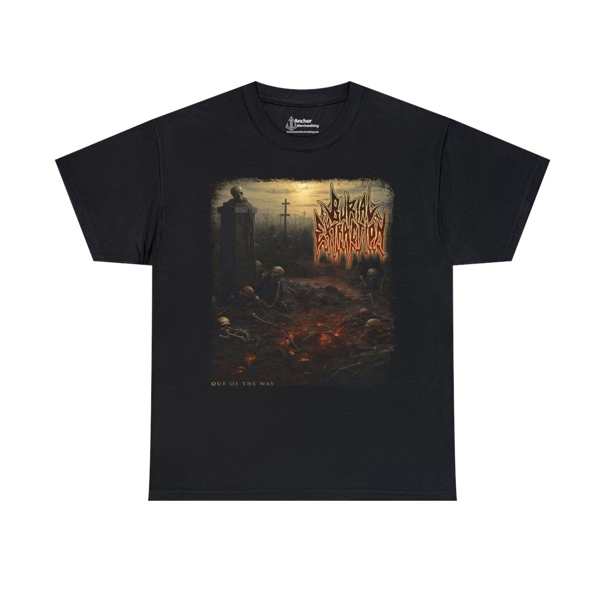 Burial Extraction - Out Of The Way Short Sleeve T-shirt