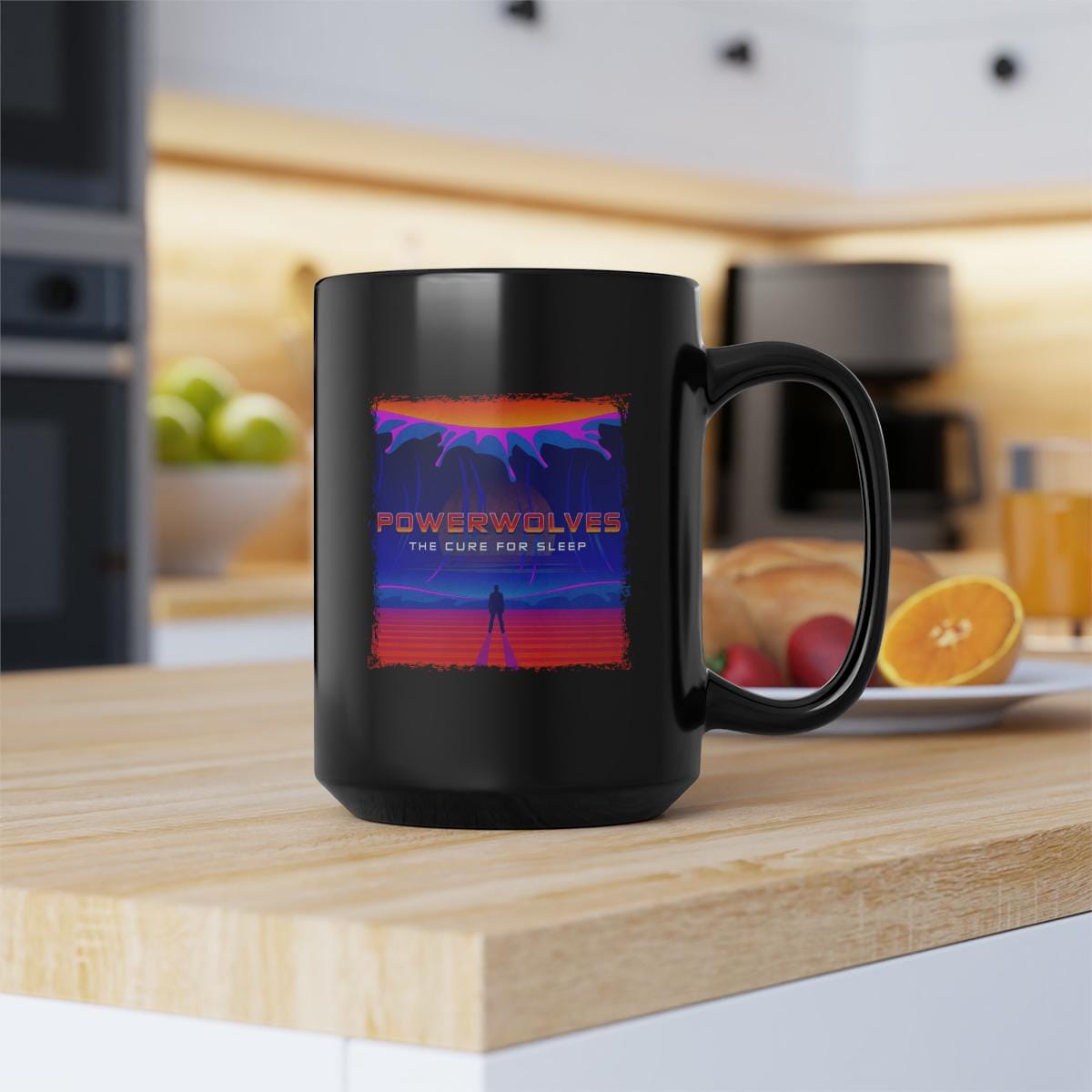 Power Wolves - The Cure For Sleep (The Charon Collective) 15oz Black Mug