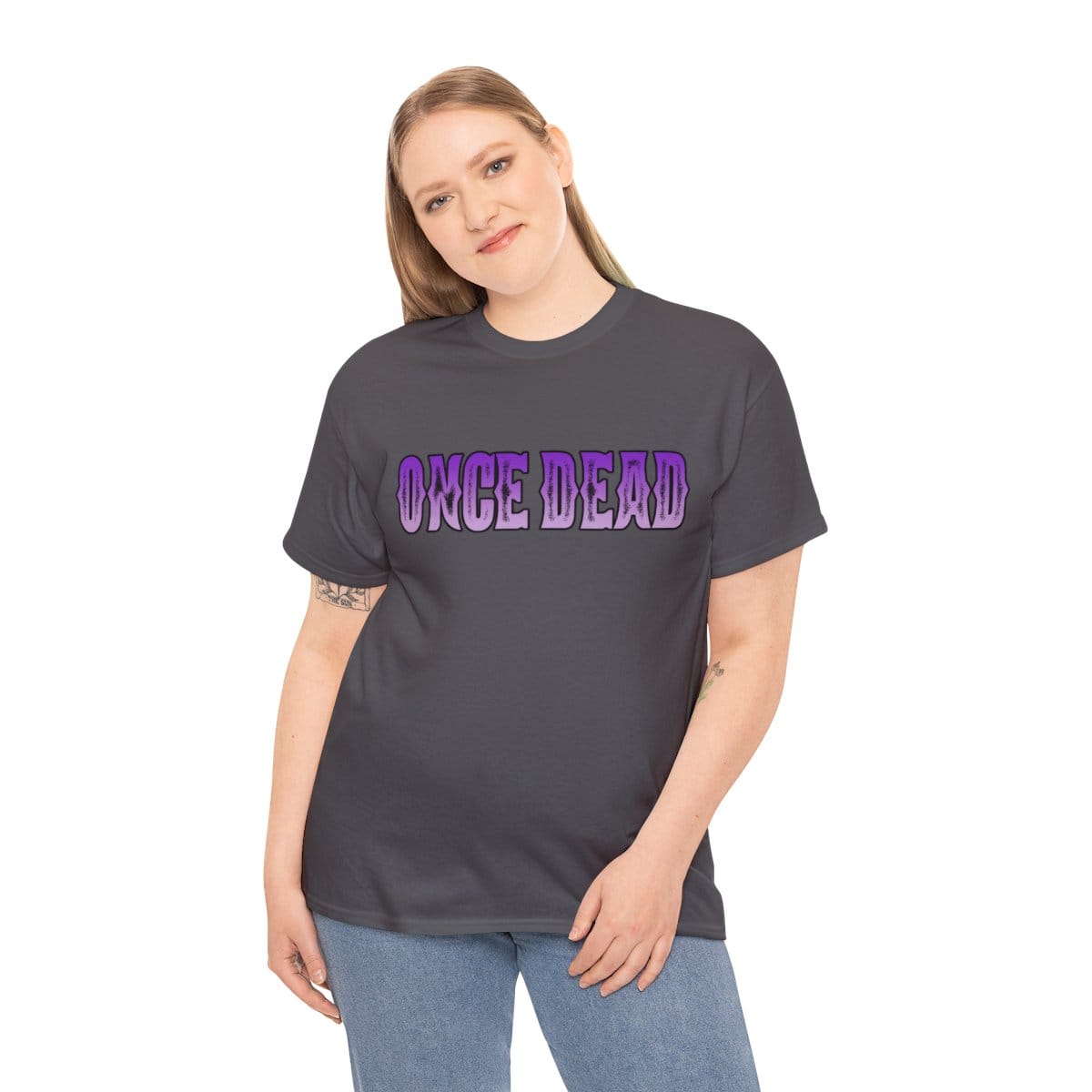 Once Dead Logo Short Sleeve Tshirt (2-Sided) - Image 28
