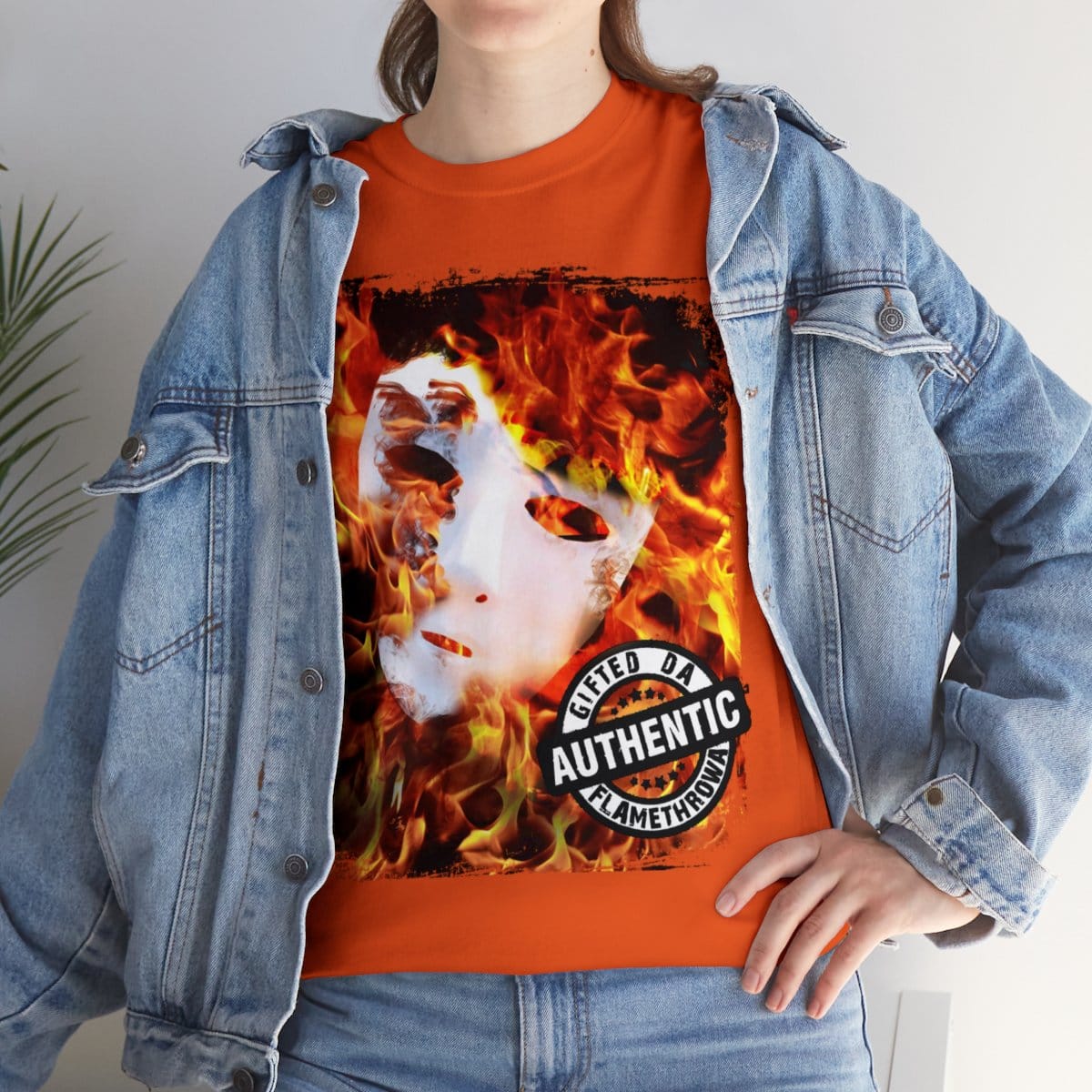 Gifted Da Flamethrowa - Authentic Short Sleeve Tshirt - Image 21