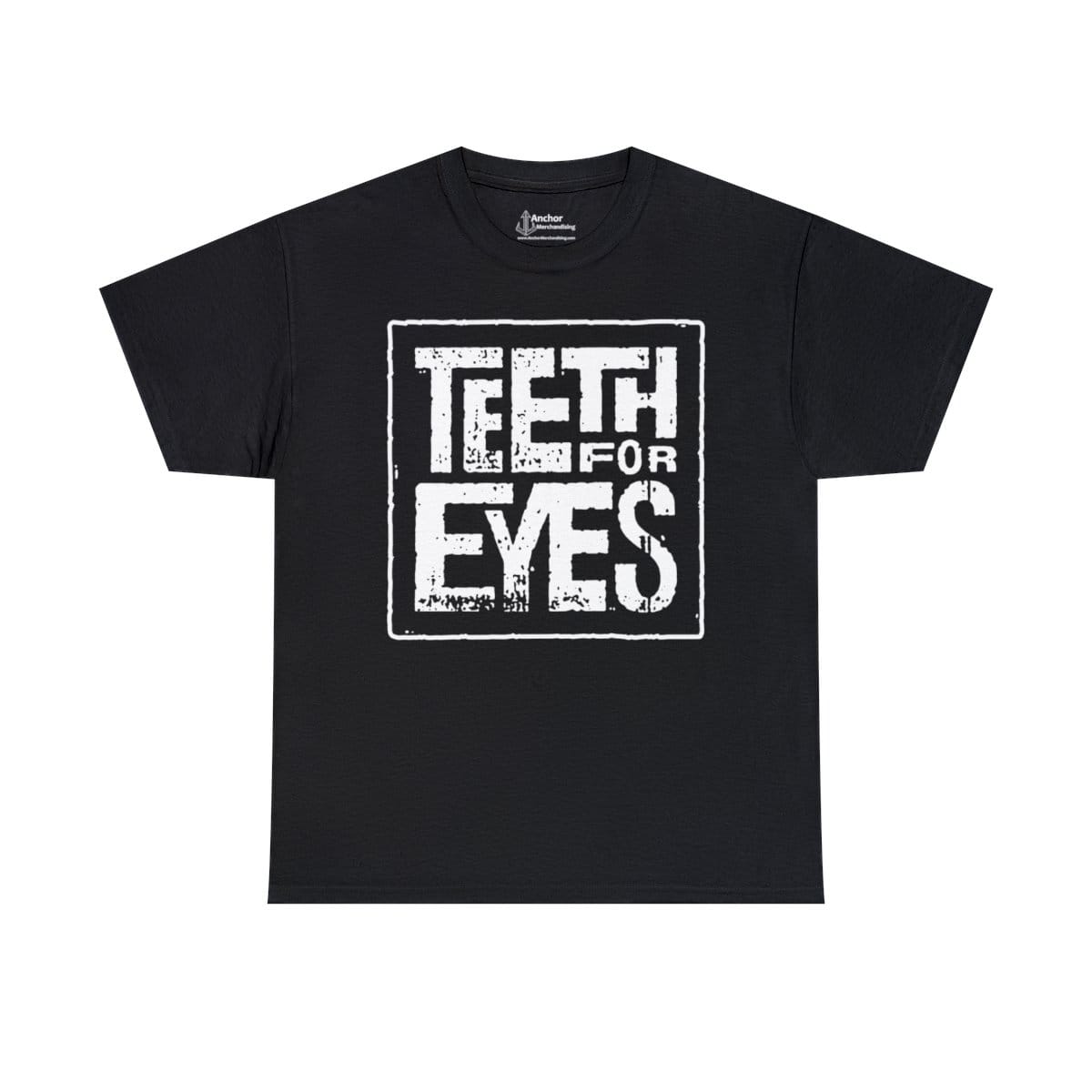 Teeth For Eyes Square Logo Short Sleeve T-Shirt