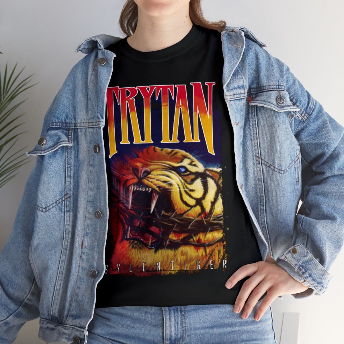 Trytan - Sylentiger Short Sleeve Tshirt (2-Sided) - Image 9