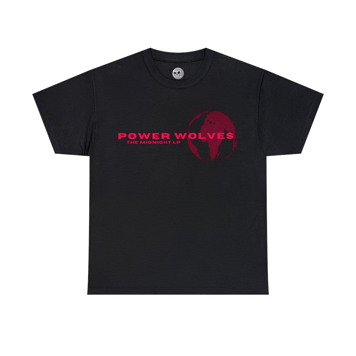 Power Wolves - The Midnight LP Logo (The Charon Collective) Short Sleeve T-Shirt