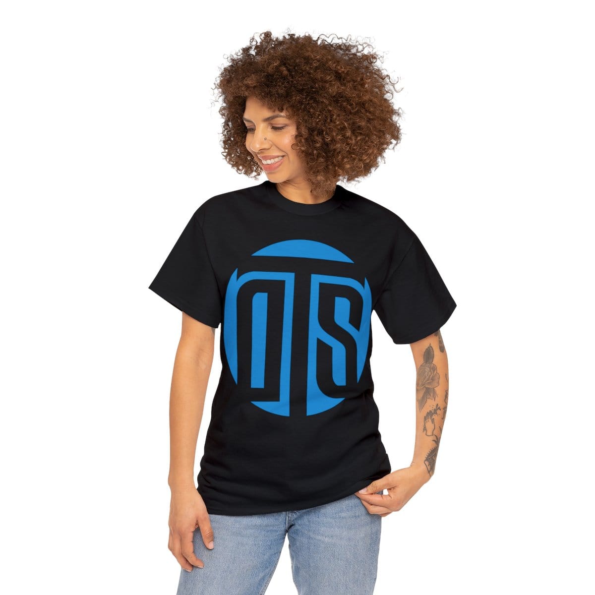 Outside The Shadows OTS - Blue Short Sleeve Tshirt - Image 3