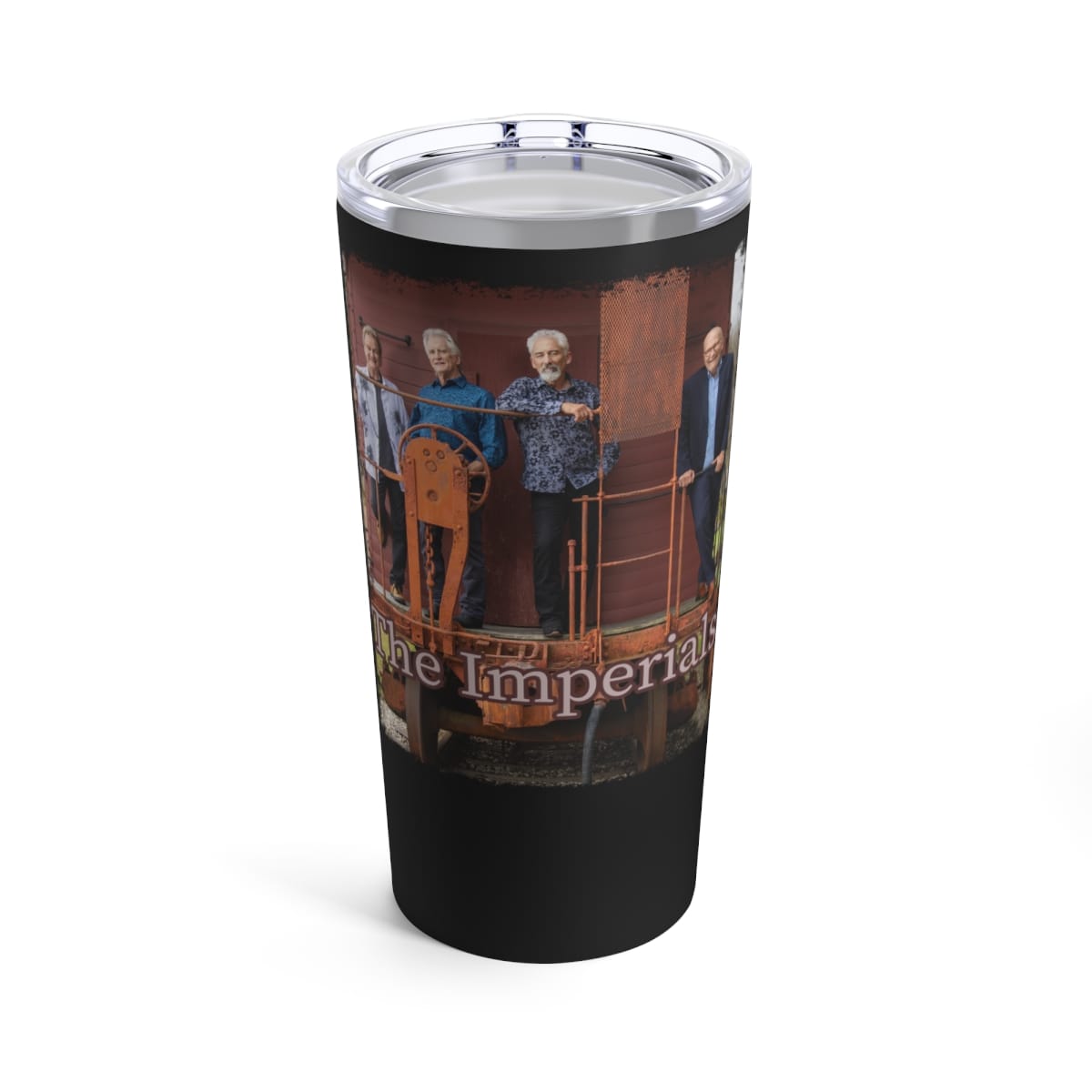 The Imperials 20oz Black Stainless Steel Tumbler