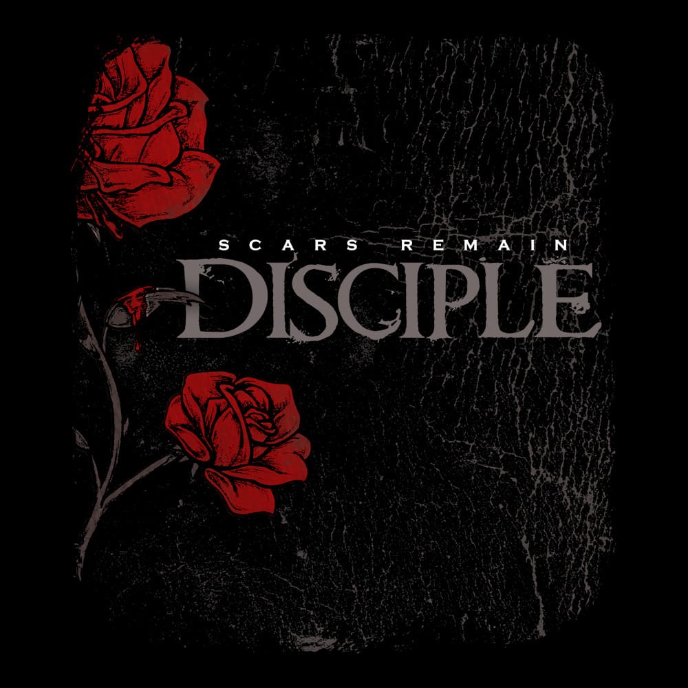 Disciple - Scars Remain - Black Denim Printed Patches (2 sizes)