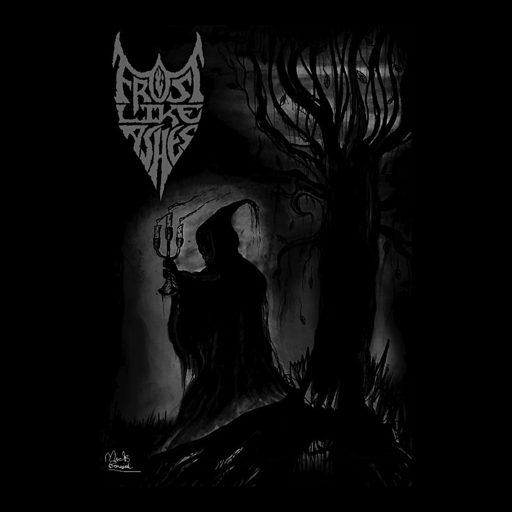 Frost Like Ashes - Lord Of Darkness - Black Denim Printed Patches (2 sizes)