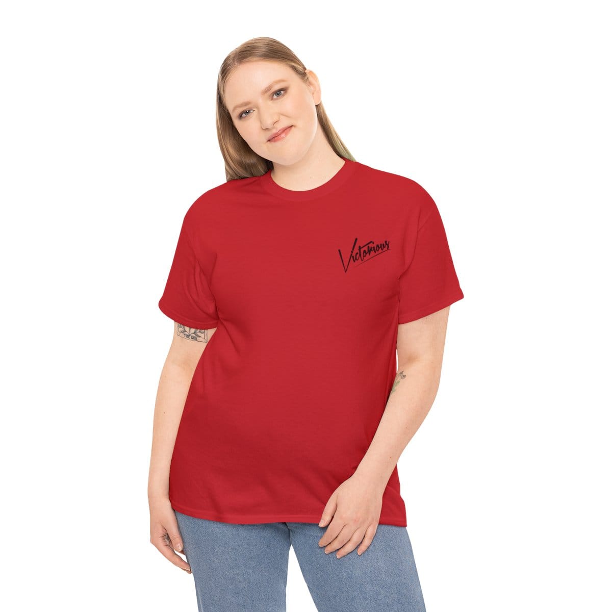 Victorious - Bold Short Sleeve Tshirt (2-Sided) - Image 4