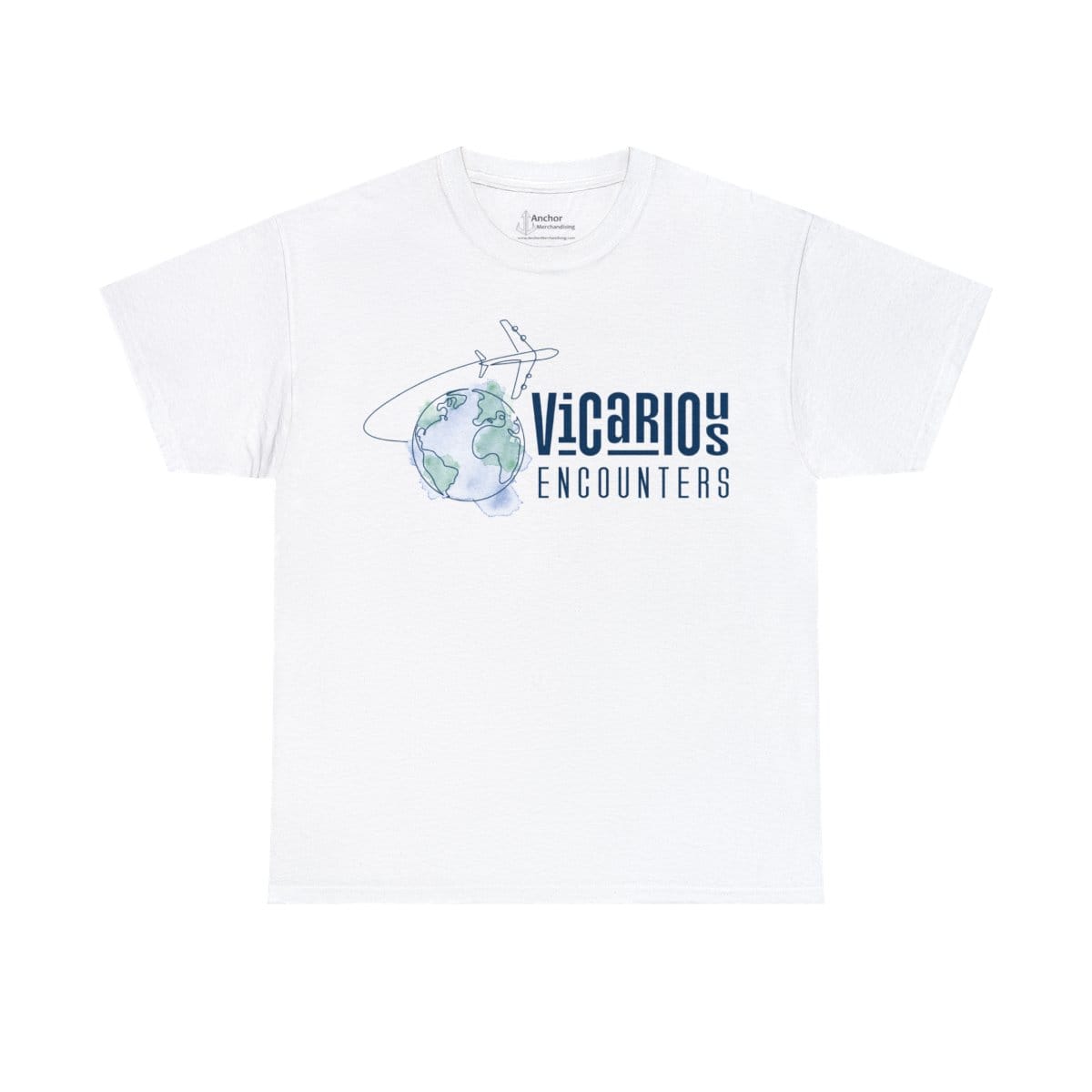 Vicarious Encounters - Watercolor Logo Short Sleeve Tshirt