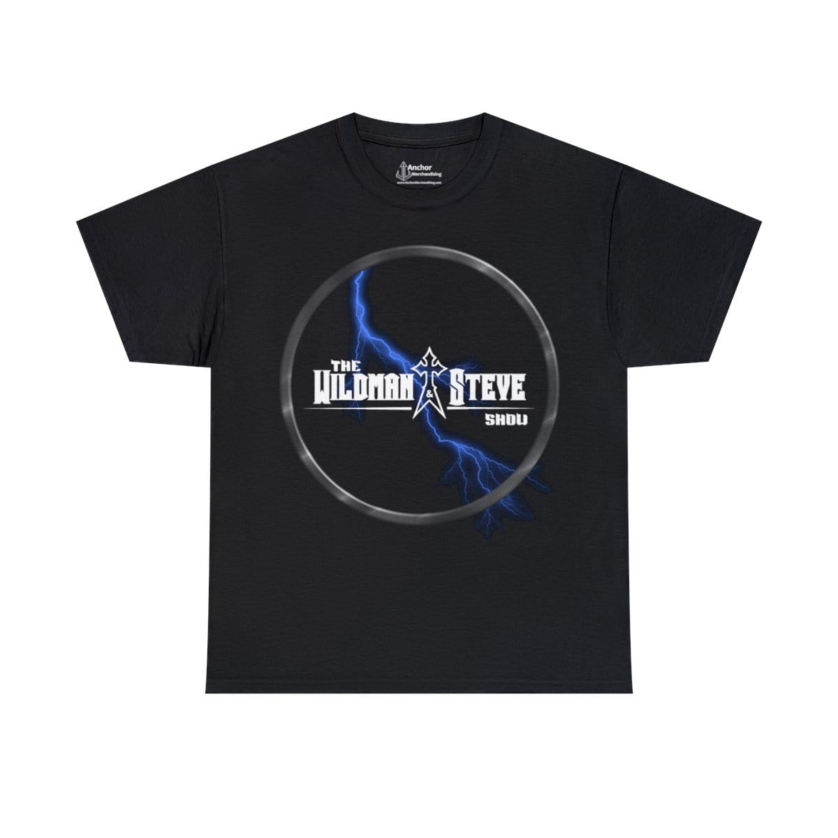 The Wildman and Steve Show - Blue Lightning Short Sleeve Tshirt