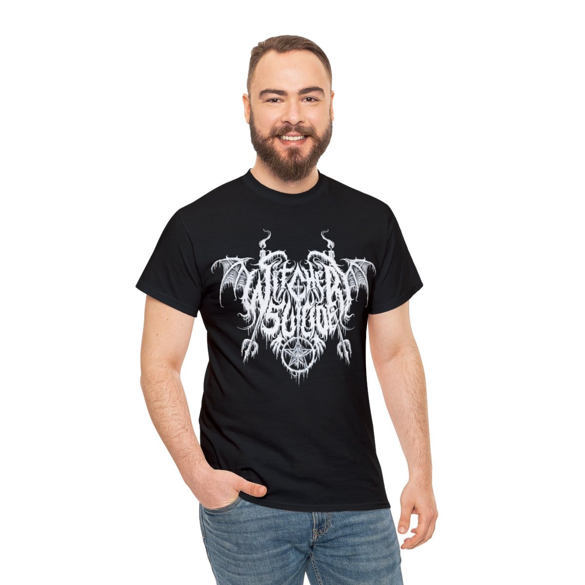Witchery Suicide Emblem Short Sleeve Tshirt (2-Sided) - Image 5