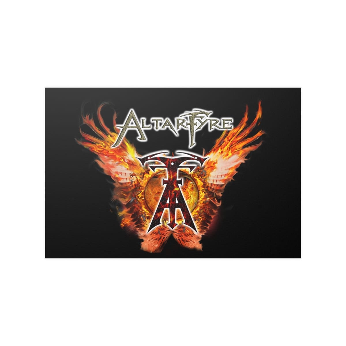 Altarfyre Fire Logo Version 2 Poster Prints (210gsm) - Image 16