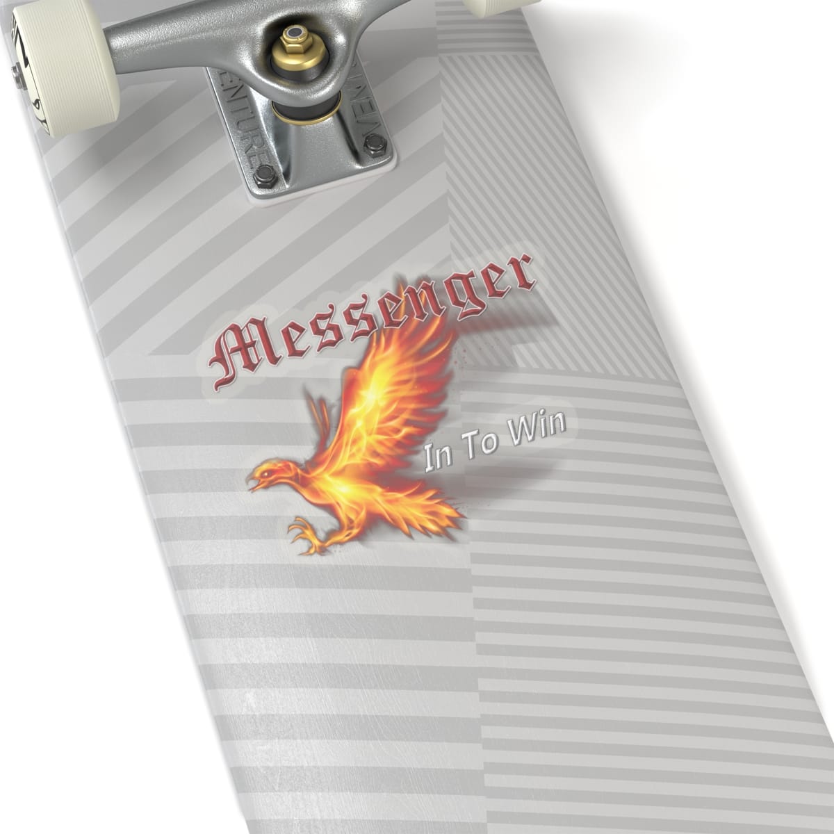Messenger - In To Win Die Cut Stickers