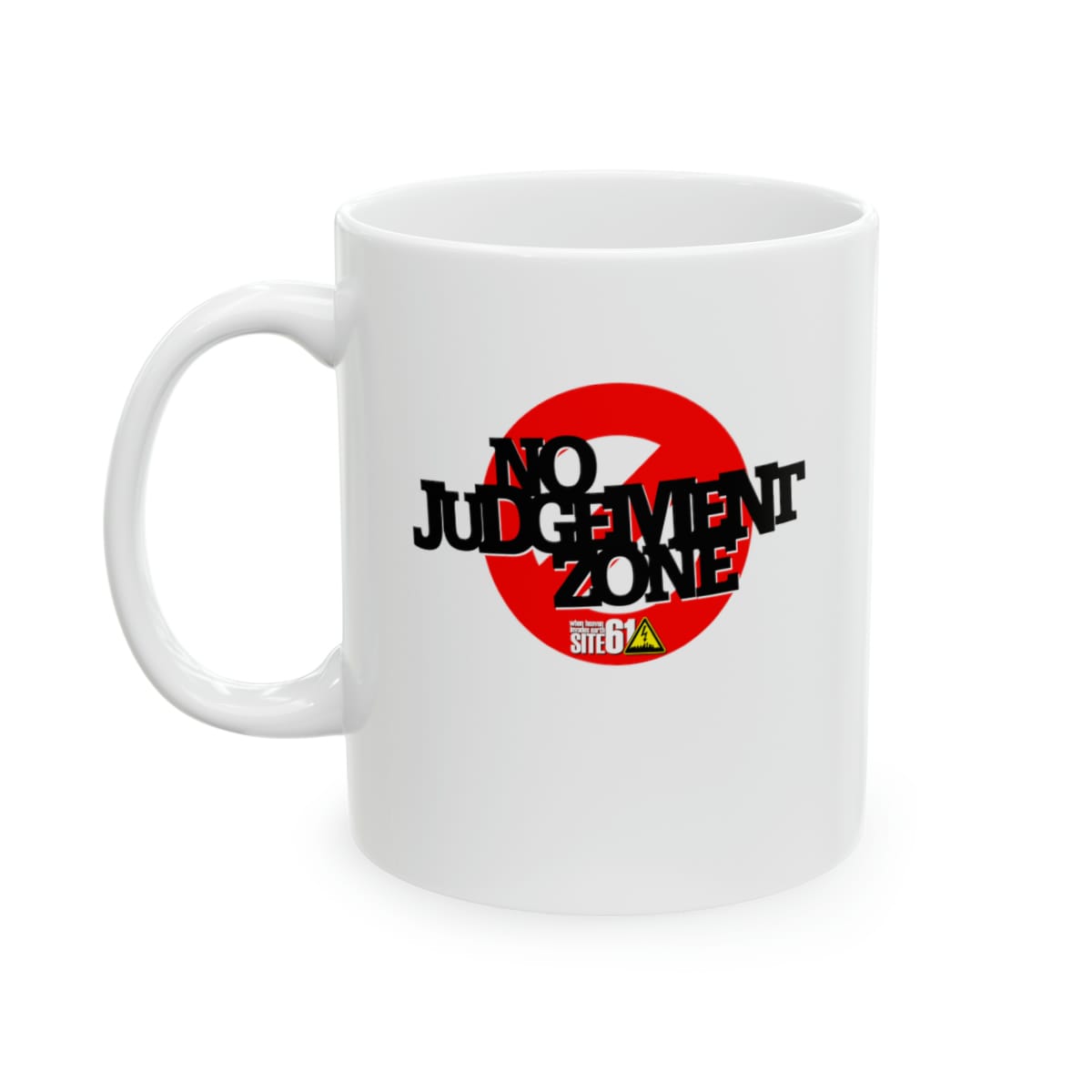TheRiverKY - No Judgment Isaiah 61 11oz White Mug