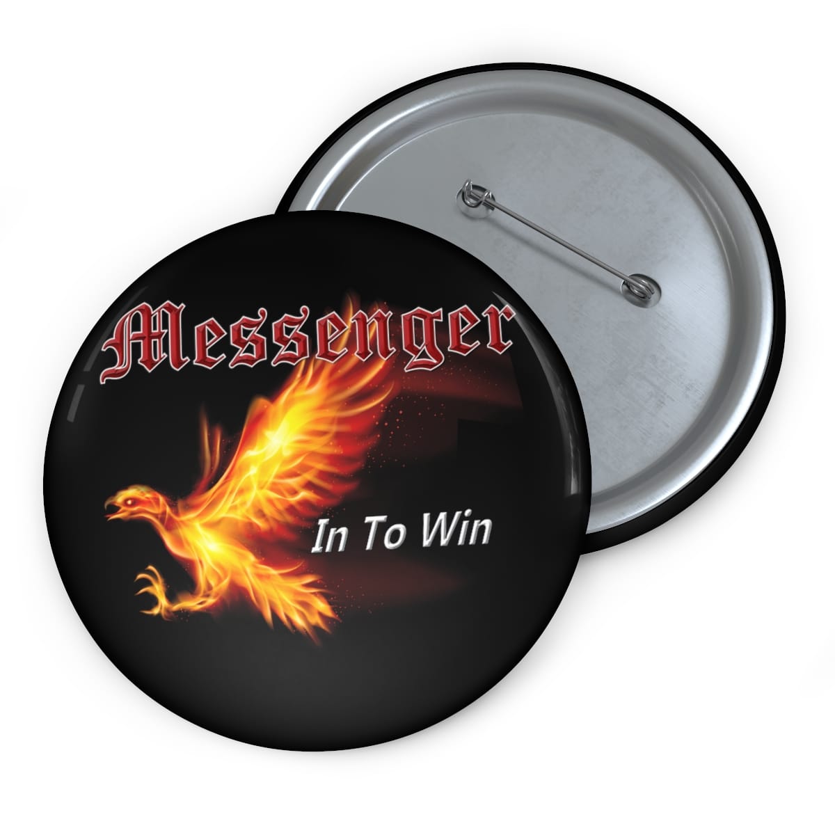 Messenger - In To Win Pin Buttons