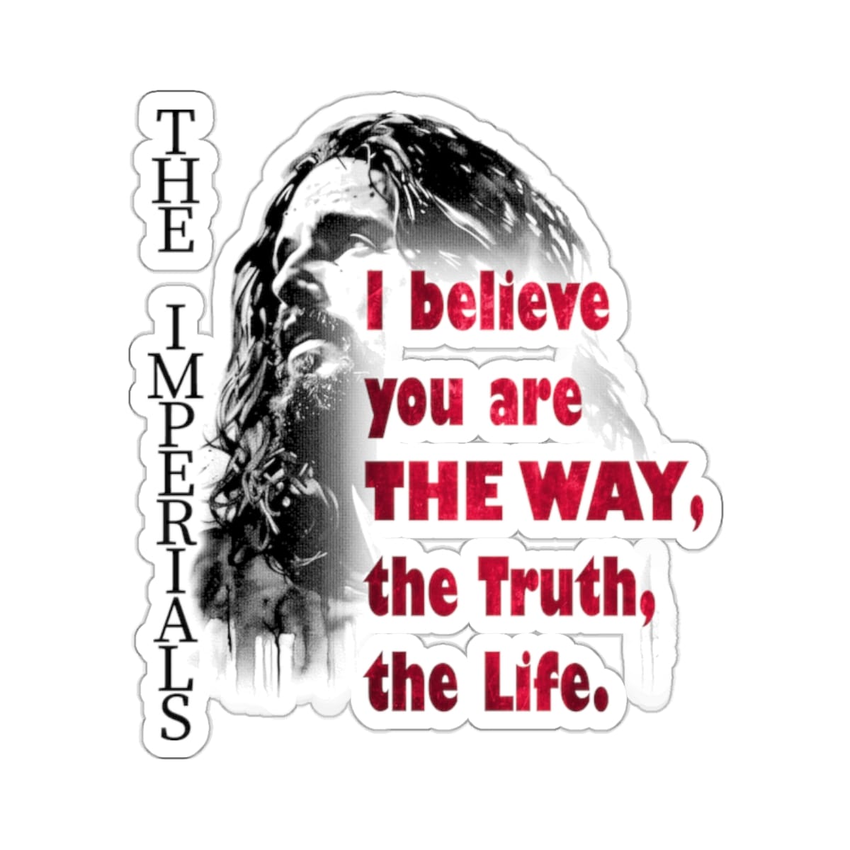 The Imperials - The Way Die Cut Stickers IMAGE PROBLEM