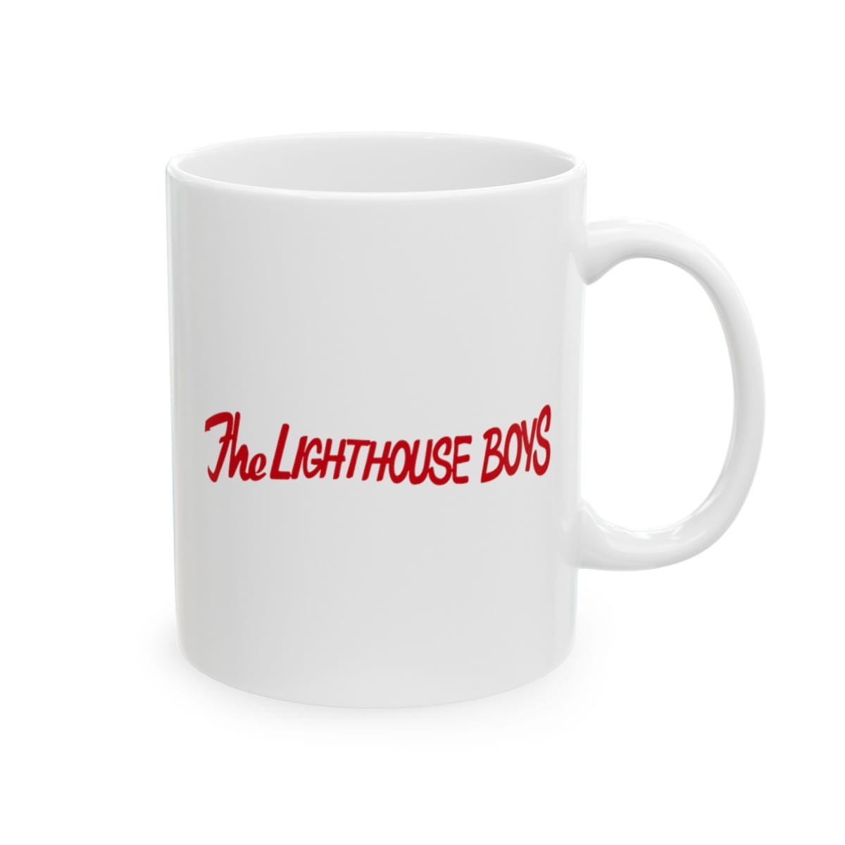 The Lighthouse Boys Logo 11oz White Mug