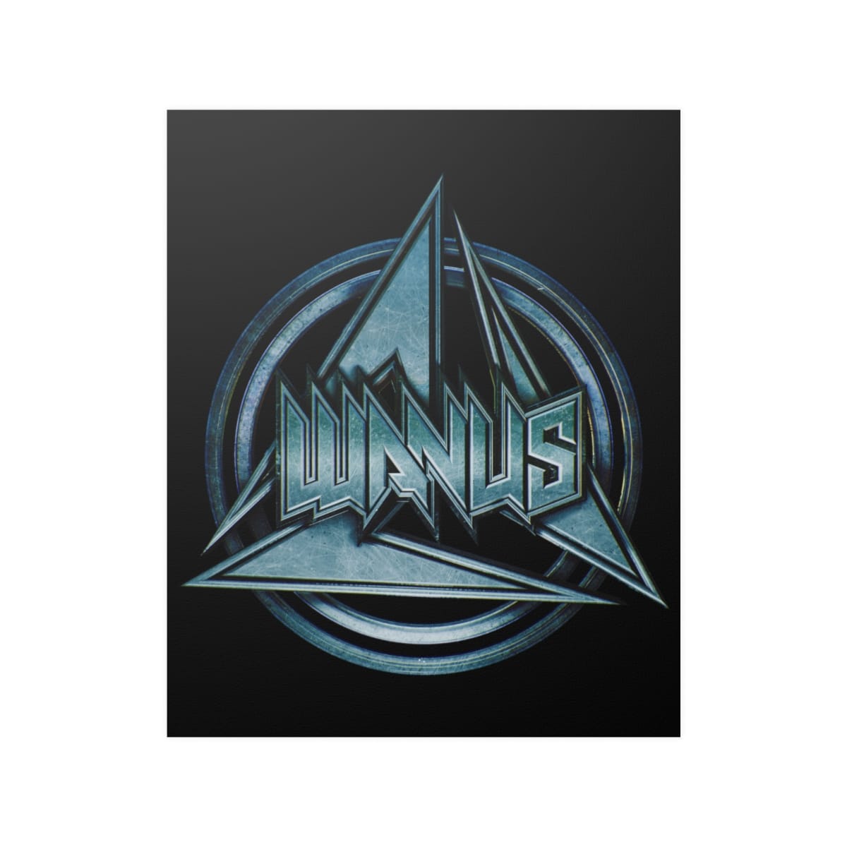 Wanus Alpha Logo Poster Prints (210gsm)