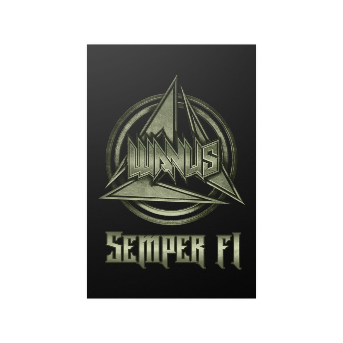 Wanus - Semper Fi Poster Prints (210gsm)