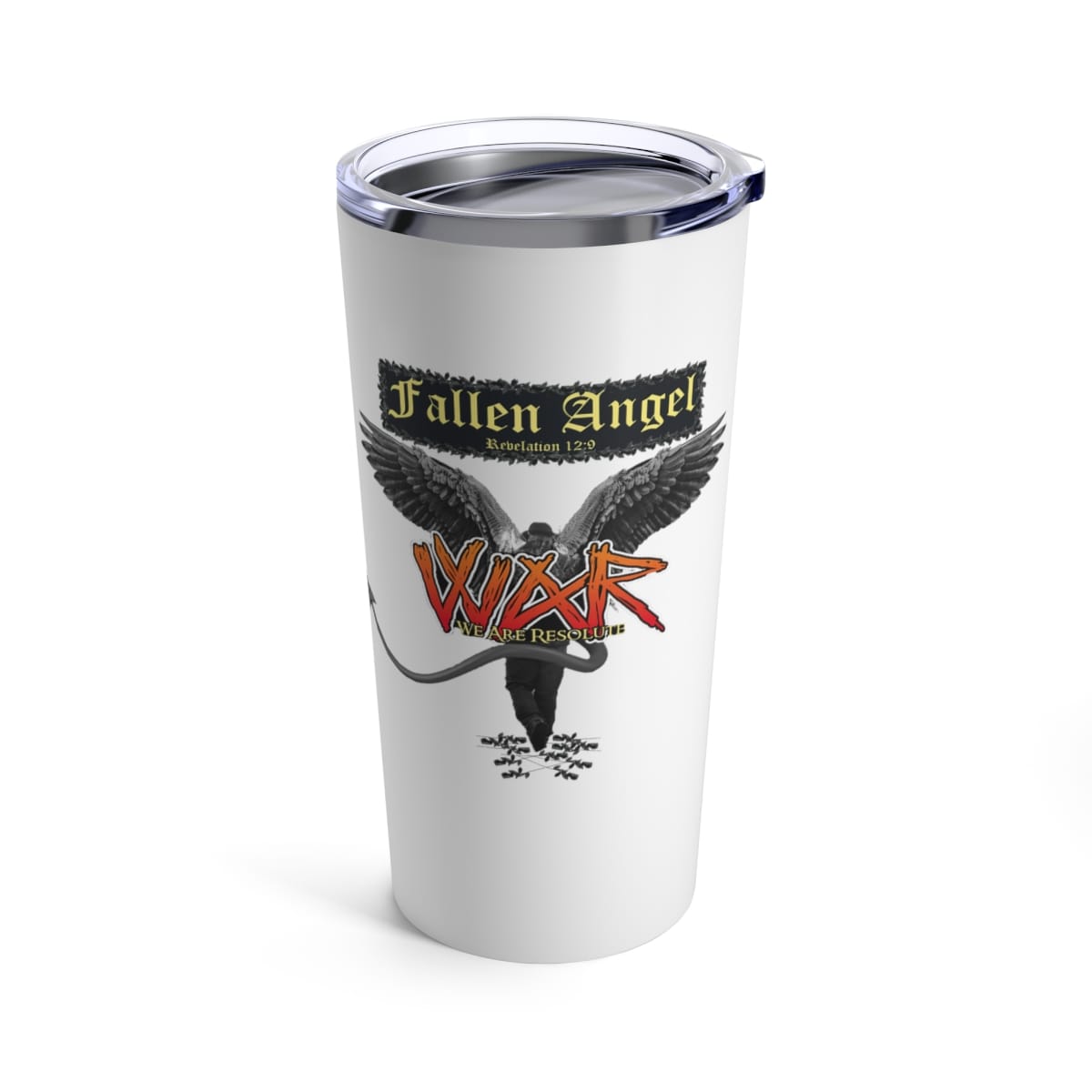 We Are Resolute - Fallen Angel 20oz Stainless Steel Tumbler