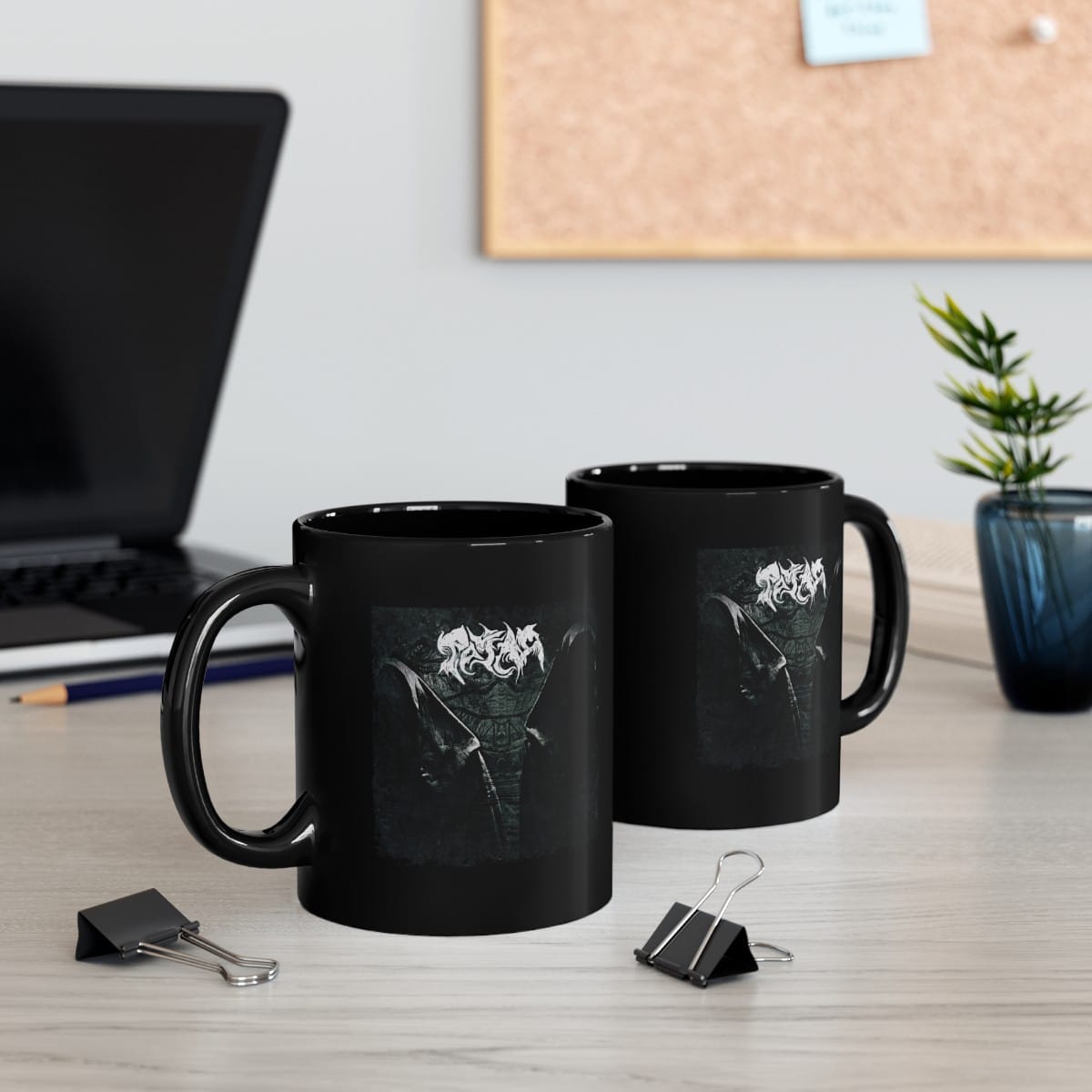 Pozar 11oz Black Mugs