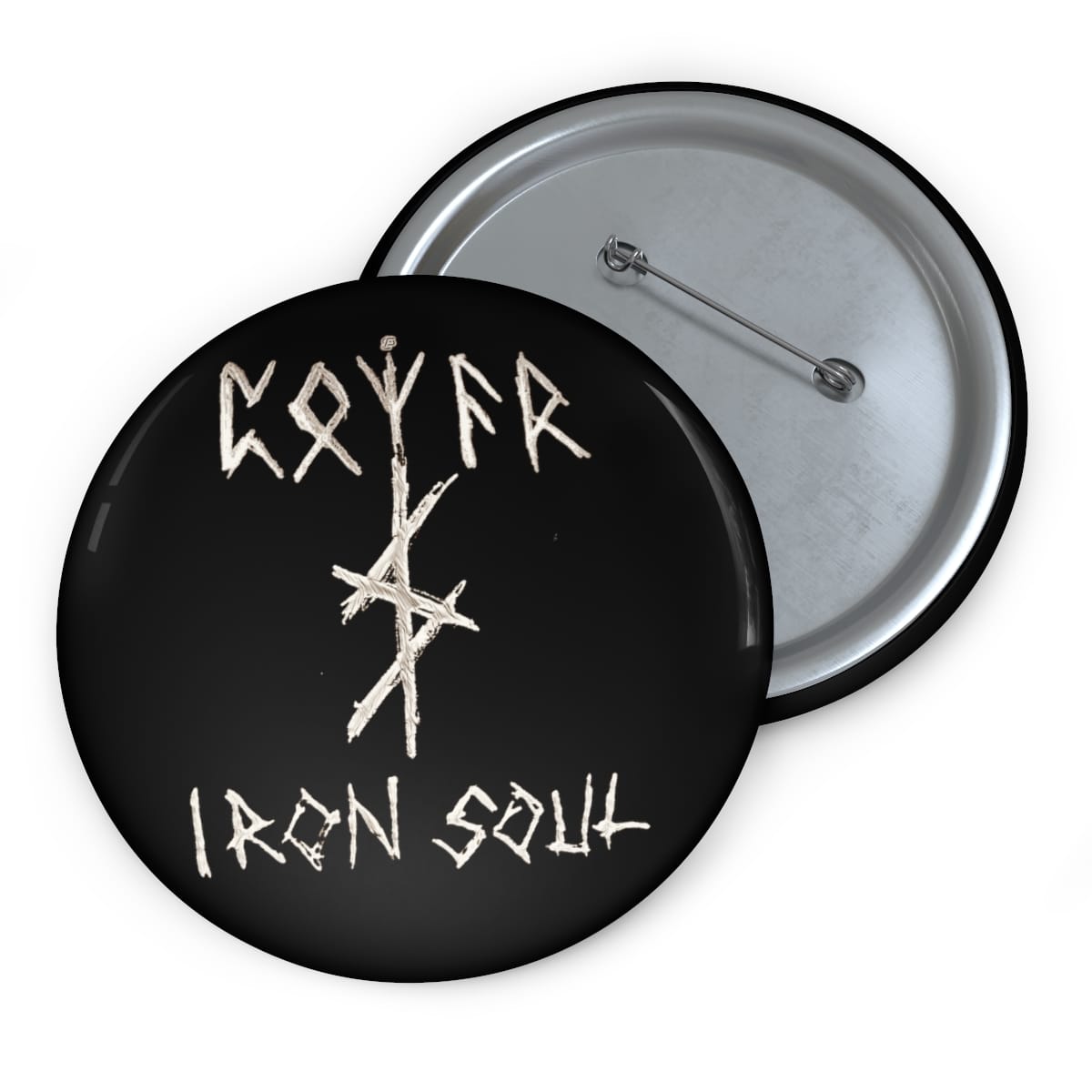 Pozar - Iron Soul Pin Buttons