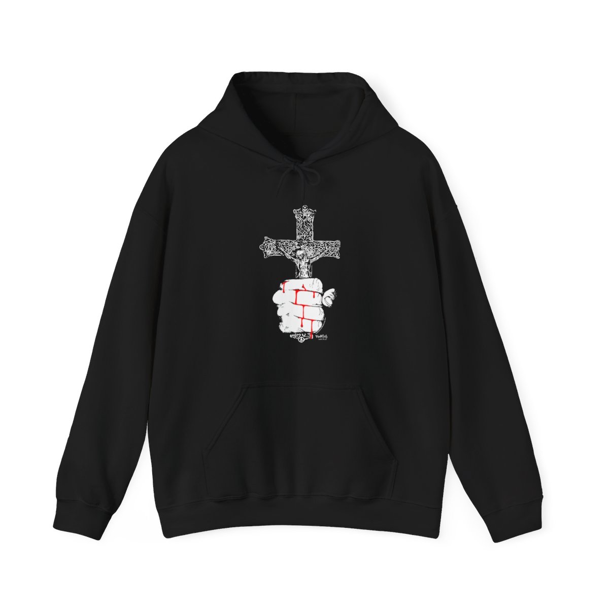 The Struggle by The Wounded Society Pullover Hooded Sweatshirt