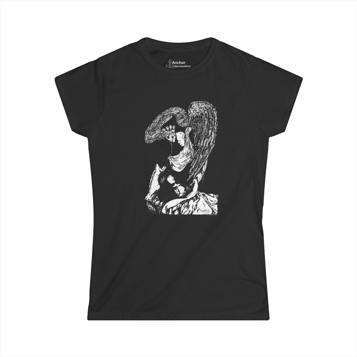 The Angel Of Death by The Wounded Society Women's Short Sleeve Tshirt