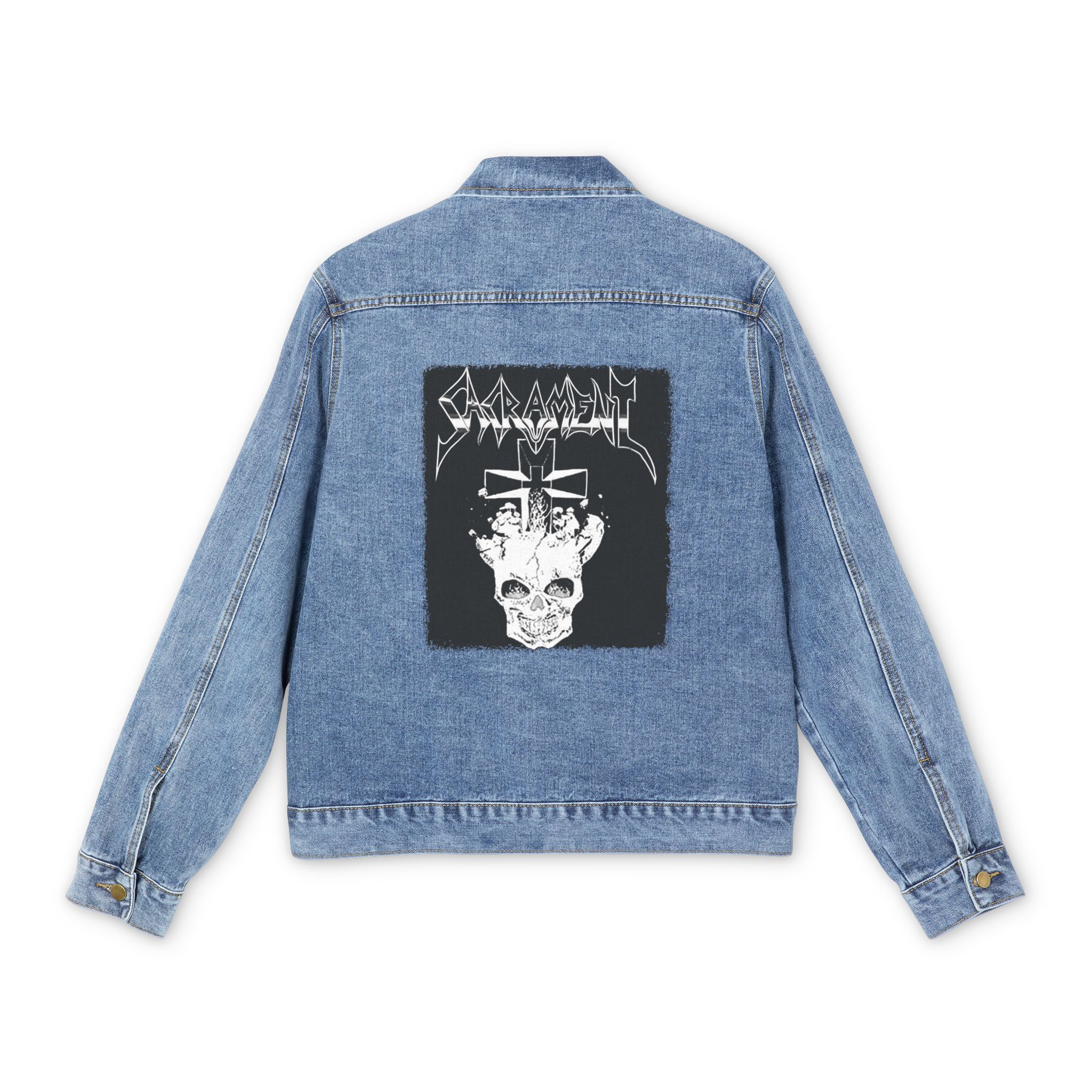 Sacrament - Hellfire Denied (The Charon Collective) Men's Denim Jacket