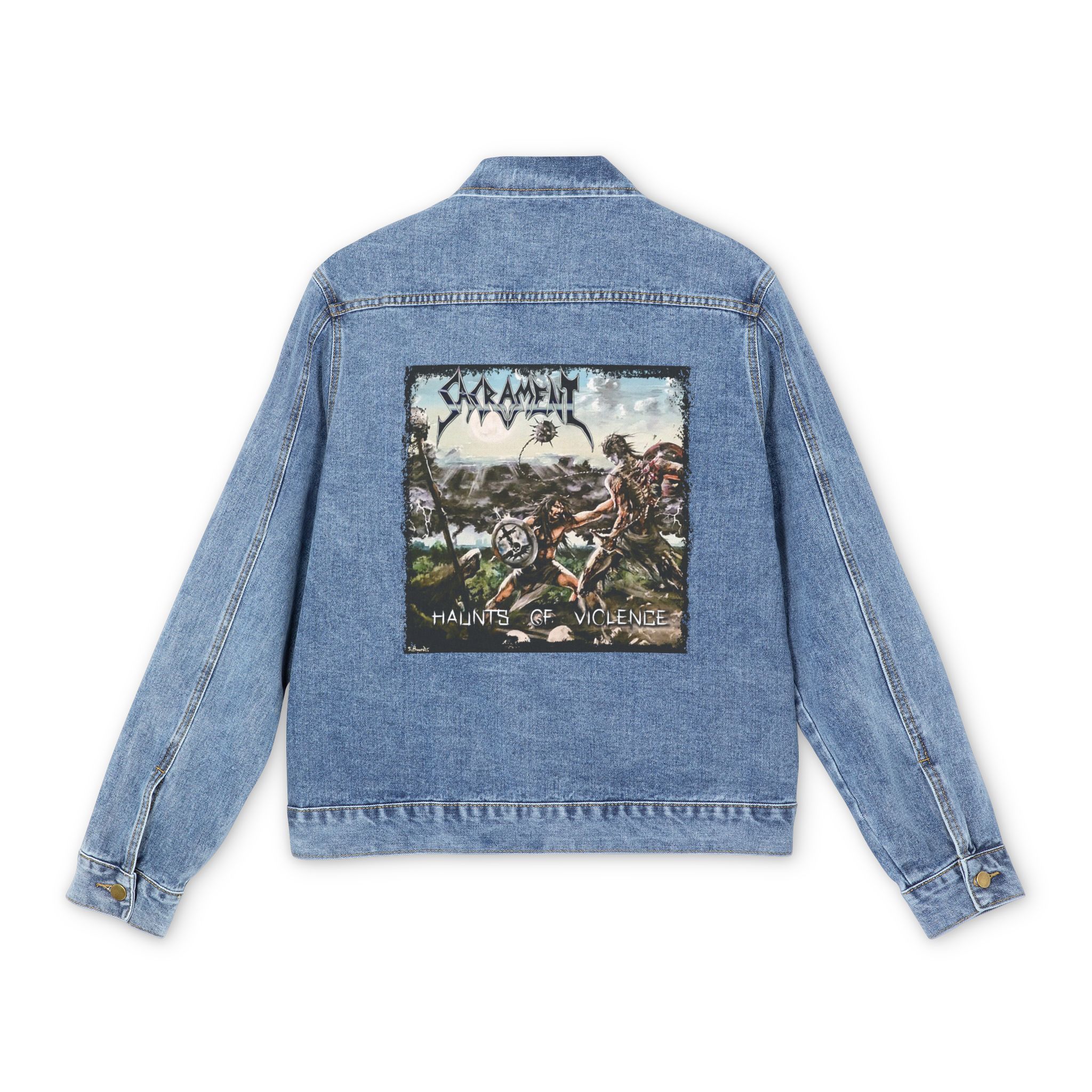 Sacrament - Haunts of Violence 2022 Version Men's Denim Jacket
