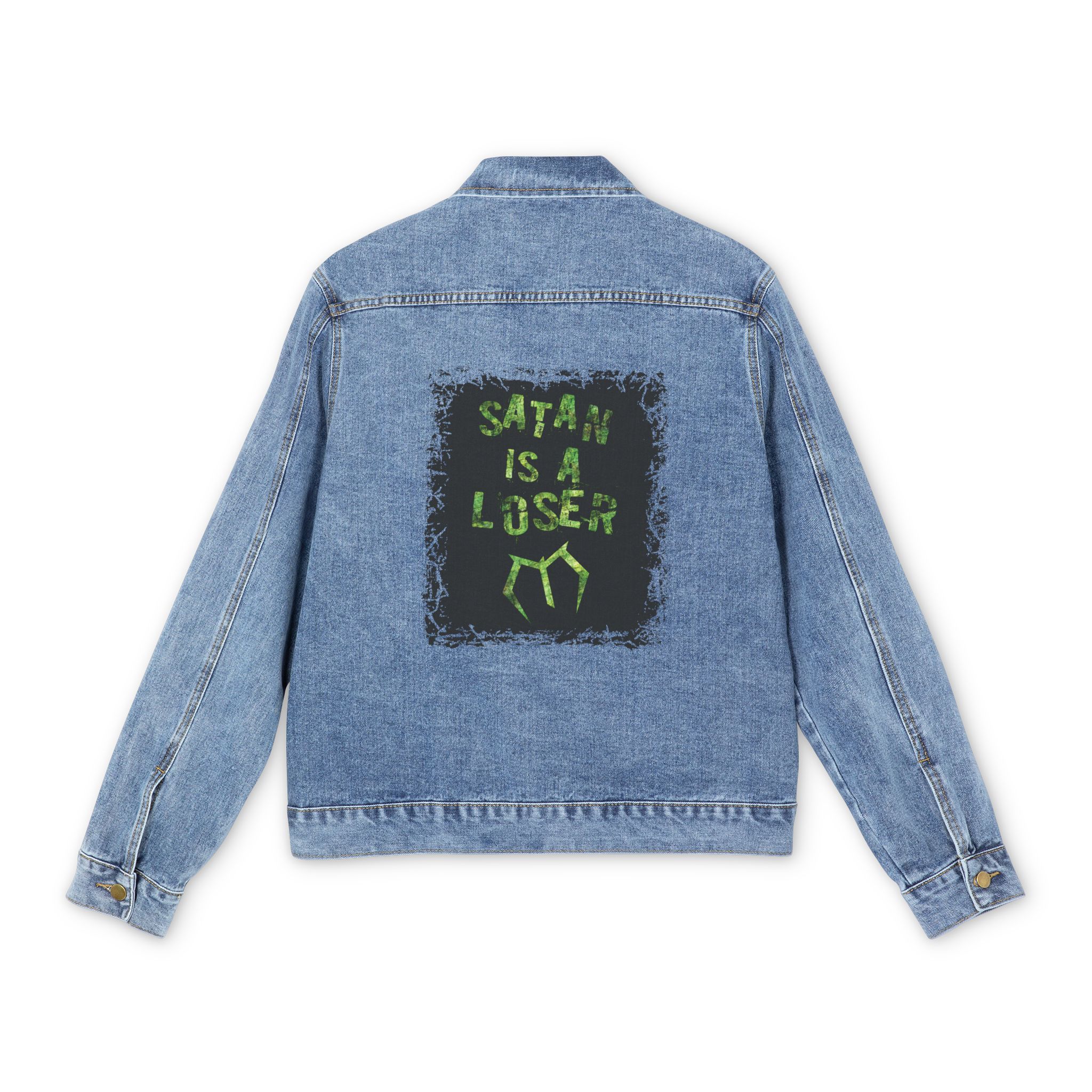 Mashiaj - Loser text Men's Denim Jacket
