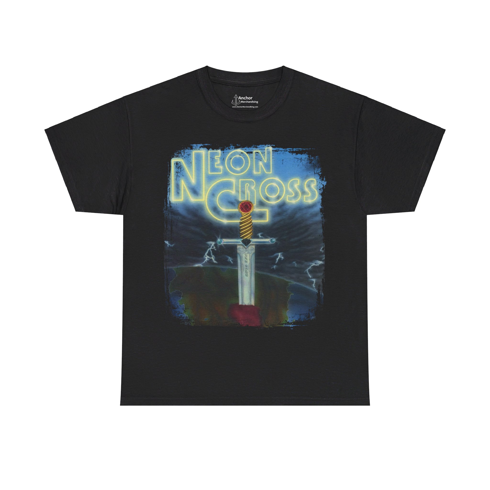 Neon Cross Short Sleeve T-shirt