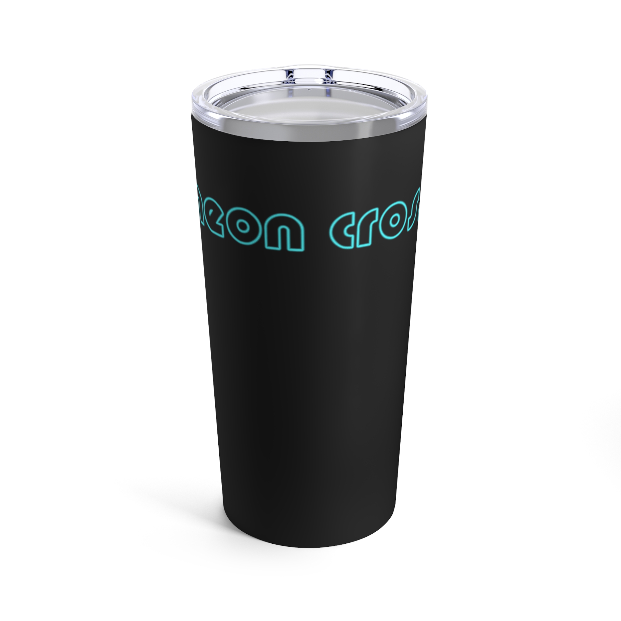 Neon Cross Logo 20oz Stainless Steel Tumbler
