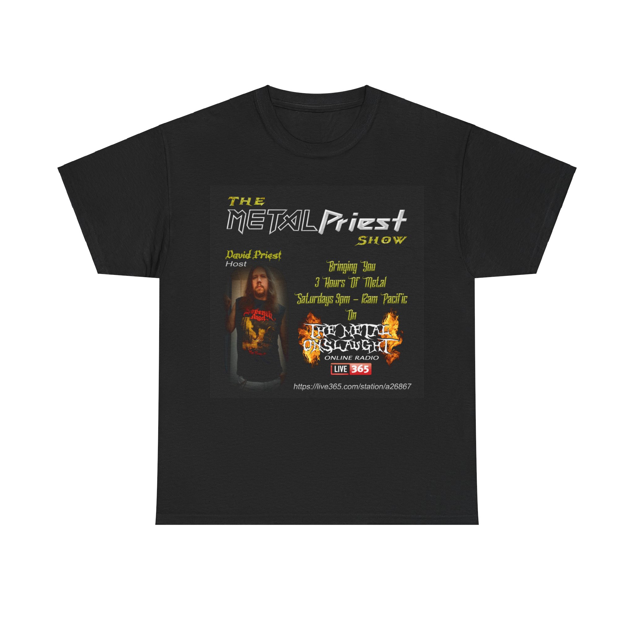 The Metal Priest Show Short Sleeve T-shirt