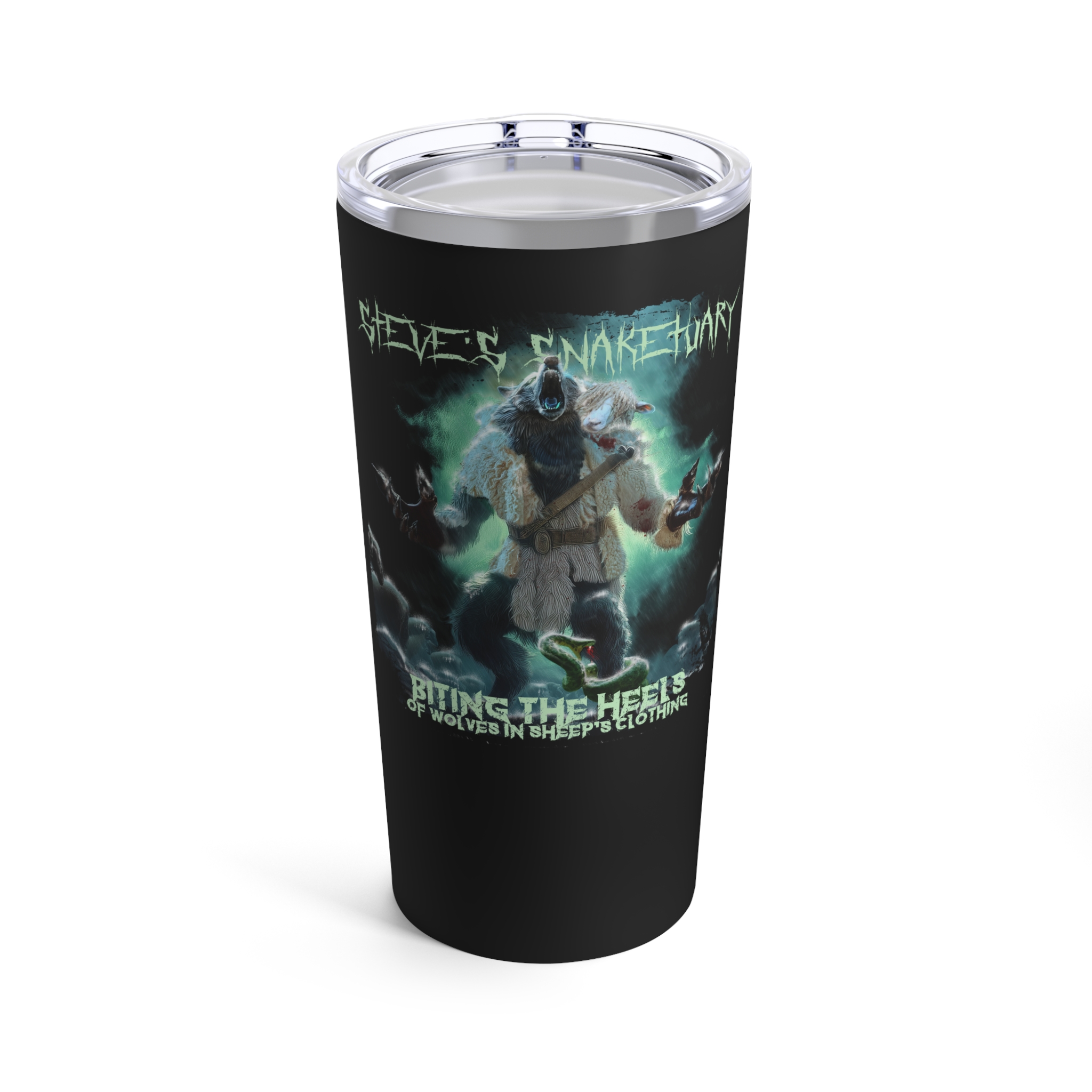 Steve's Snaketuary - Lycan 20oz Stainless Steel Tumbler